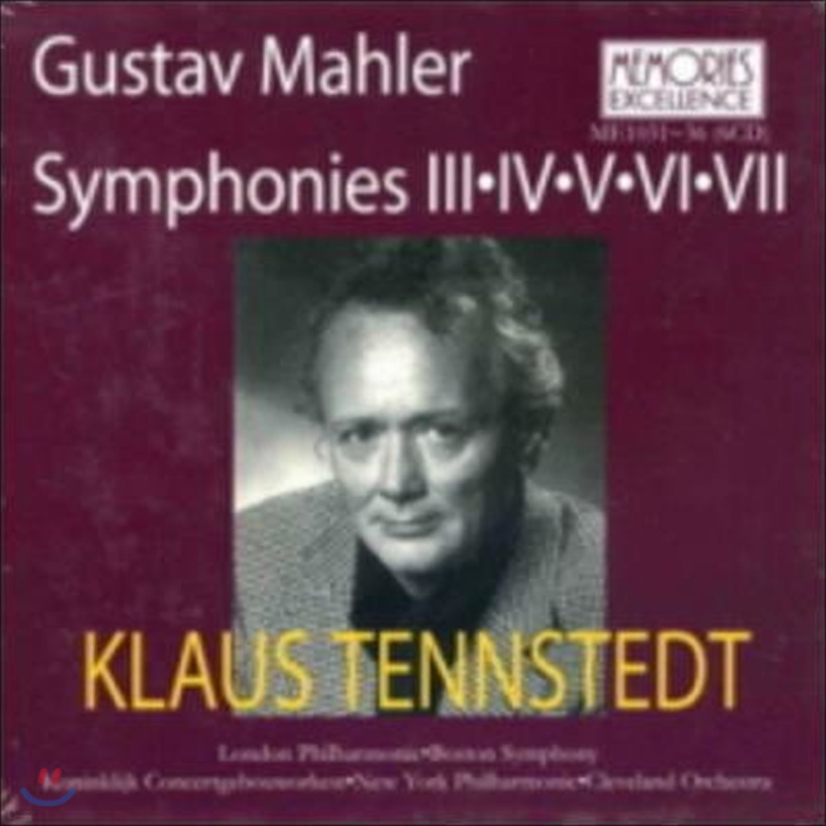 Klaus Tennstedt 말러: 교향곡 3 4 5 6 7번 (Mahler: Symphony Nos. 3, 4, 5, 6, 7)