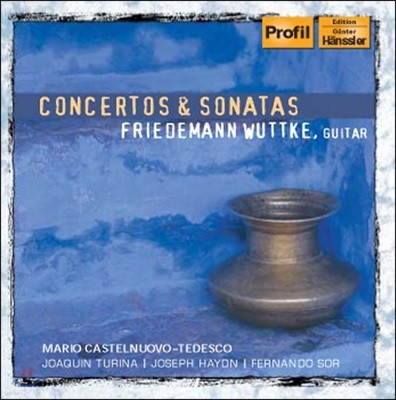 Friedemann Wuttke 카스텔누오보-테데스코: 기타 협주곡 1번 / 하이든: 기타와 현을 위한 협주곡 / 소르: 그랜드 솔로 (Concertos & Sonatas)