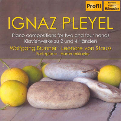 Wolfgang Brunner 플레이엘: 두 손과 네 손을 위한 피아노 작품집 (Ignaz Pleyel : Piano Works for Two and Four Hands) 