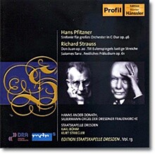 Karl Bohm 피츠너: 교향곡 C장조 / R.슈트라우스: 돈 주앙, 틸 오일렌슈피겔의 유쾌한 장난 (Hans Pfitzner: Symphony in C major, Op.46 / Richard Strauss: Don Juan, Op. 20)