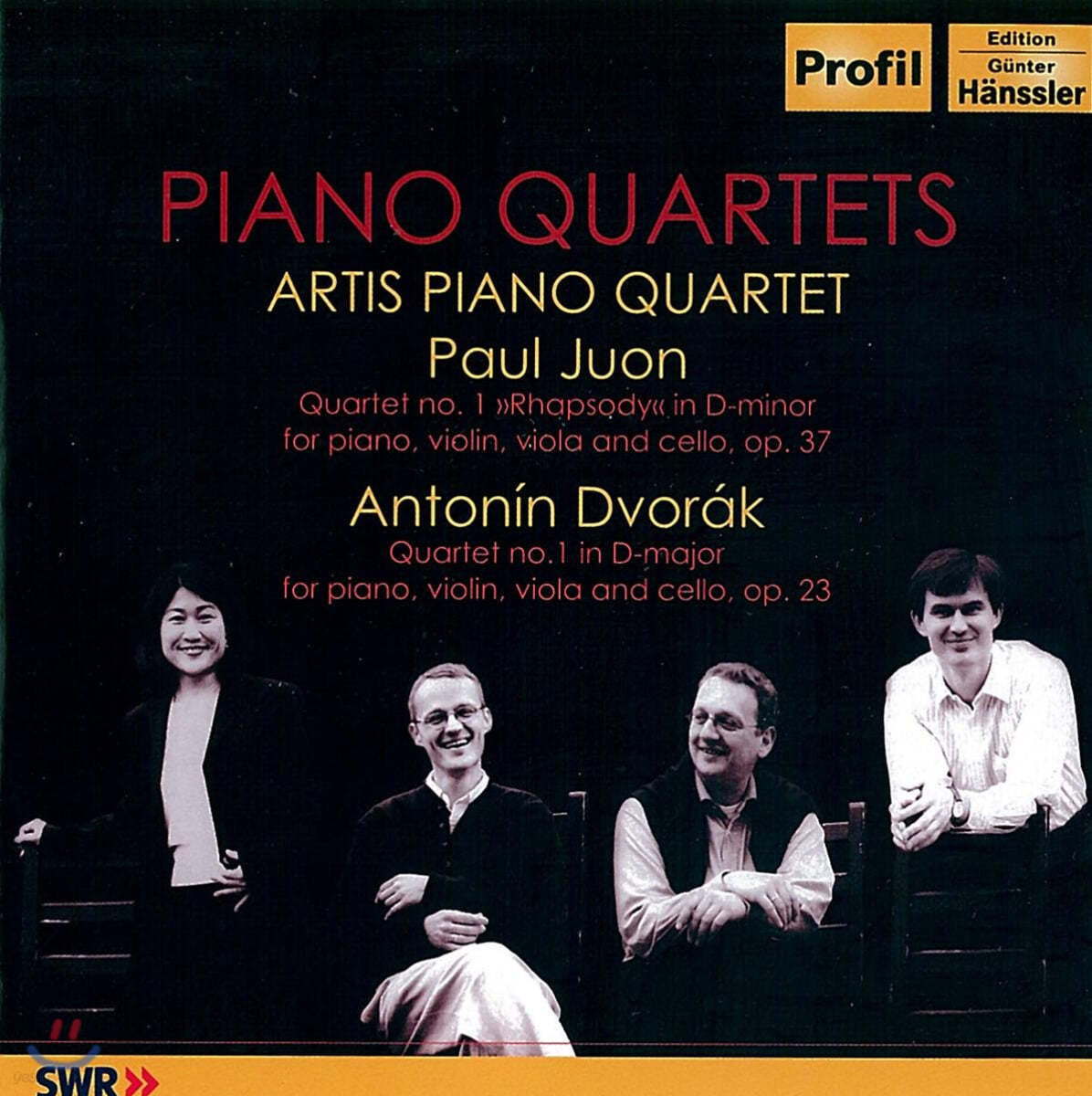 Artis Piano Quartet 드보르작 / 주온 : 피아노 사중주 (Dvorak : Piano Quartet No.1 Op.23 / Juon : Piano Quartet No.1 Op.37 'Rhapsody')