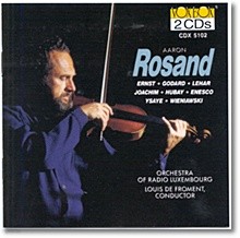 Aaron Rosand Plays Ernst, Godard, Hehar, Hubay, Ysaye, Et Al