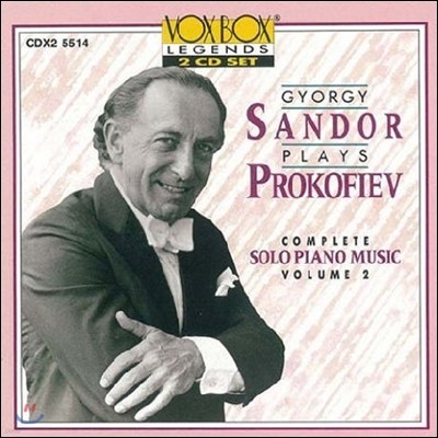 Gyorgy Sandor 프로코피예프: 피아노 작품 2집 - 죄르지 산도르 (Prokofiev : Piano Plays Vol.2)