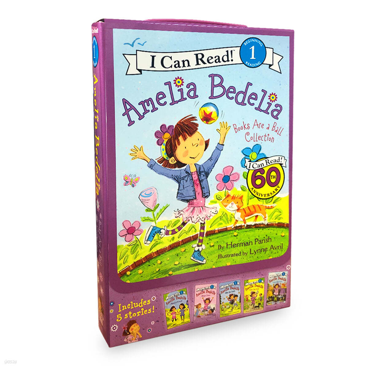 Amelia Bedelia I Can Read Box Set #2: Books Are a Ball