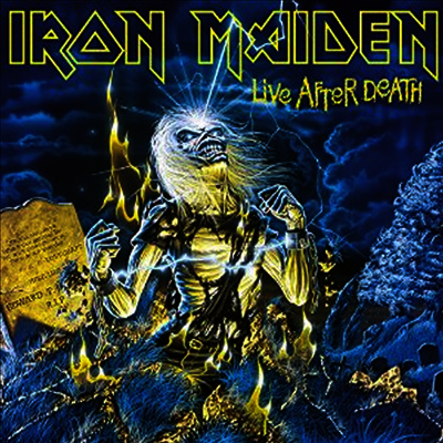 Iron Maiden — Live After Death 앨범 커버