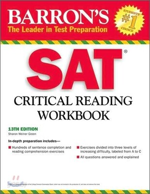 Barron's SAT Critical Reading Workbook