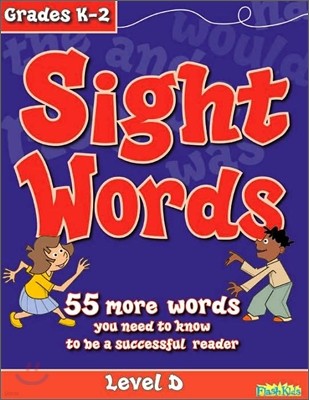 Sight Words Level D Grade K-2: Student Book