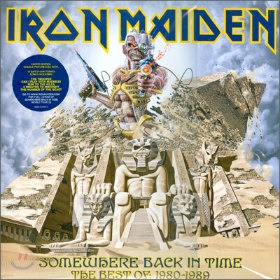 Iron Maiden — Somewhere Back In Time: Best Of 1980-1989 앨범 커버