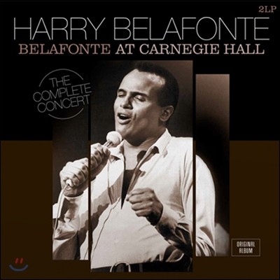 Harry Belafonte (ظ ) - Belafonte At Carnegie Hall (1959 īױ Ȧ ̺) [2LP]