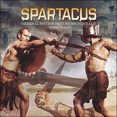 Alex North — 스파르타쿠스 영화음악 (Spartacus OST by Alex North) 앨범 커버