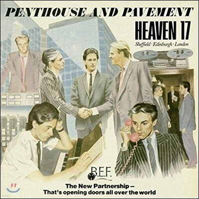Heaven 17 (헤븐 세븐틴) — Penthouse And Pavement 앨범 커버
