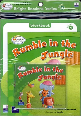 Bright Readers Level 4-4 : Rumble in the Jungle (Paperback & CD Set)