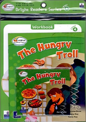 Bright Readers Level 4-8 : The Hungry Troll (Paperback & CD Set)