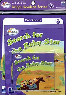 Bright Readers Level 6-6 : Search for the Ruby Star (Paperback & CD Set)
