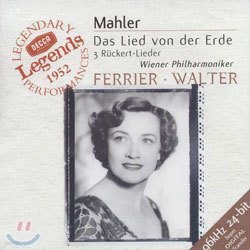 Bruno Walter / Kathleen Ferrier :  뷡 (Mahler: Das Lied Von Der Erde)  