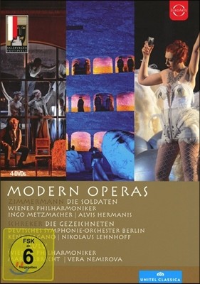 Kent Nagano / Marc Albrecht   - ħӸ:  / Ŀ:   ڵ / ũ:  (3 Modern Operas - Zimmermann: Die Soldaten / Schreker: Die Gezeichneten / Berg: Lulu)