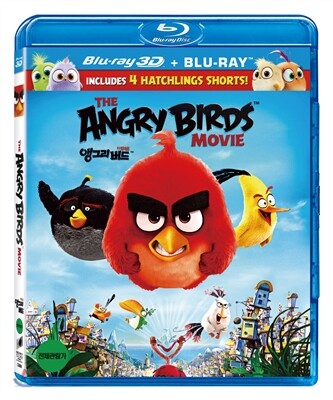 앵그리버드 더 무비 3D & 2D 합본 (2Disc 일반판) : 블루레이