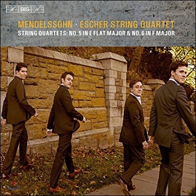 Escher String Quartet 멘델스존: 현악 사중주 5 & 6번, 현악 사중주 4개의 소품 (Mendelssohn: String Quartets Op.44 No.3, Op.80, Four Pieces Op.81) 에셔 스트링 콰르텟