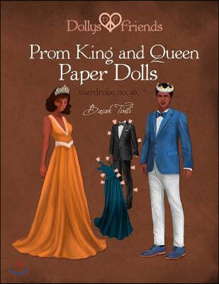 Dollys and Friends, Prom King and Queen Paper Dolls, Wardrobe No: 10