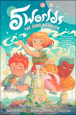 5 Worlds Book 1: The Sand Warrior: (A Graphic Novel)