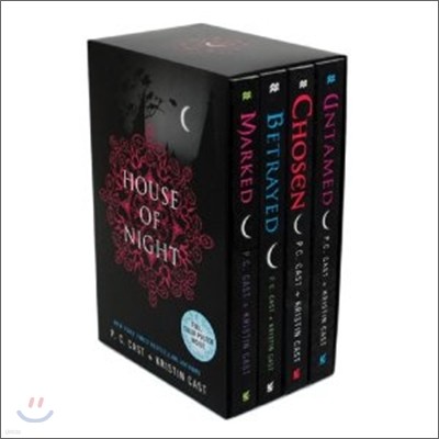 House of Night Set: Marked, Betrayed, Chosen, Untamed [With Poster]