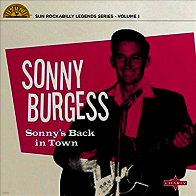 Sonny Burgess — Sonny's Back In Town 앨범 커버