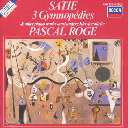 Satie : 3 Gymnopedies & Other Piano Works : Pascal Roge