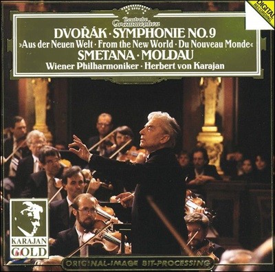 Herbert Von Karajan 드보르작: 교향곡 9번 / 베드르지흐 스메타나: 몰다우 (Dvorak: New World Symphony / Bedrich Smetana: Ma Vlast)