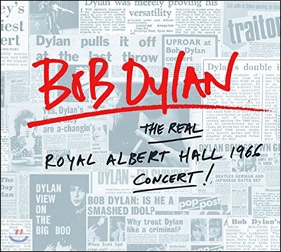Bob Dylan — The Real Royal Albert Hall 1966 Concert (1966년 로열 앨버트 홀 콘서트) 앨범 커버