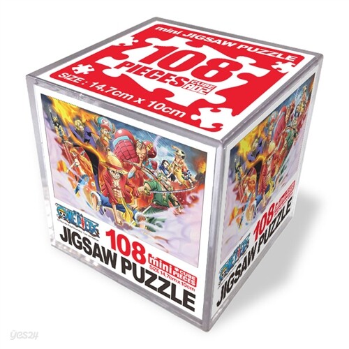 원피스 미니큐브 직소퍼즐 108pcs 각자능력