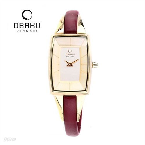 오바쿠(OBAKU) 여성시계 (V120LGGRR/가죽밴드)