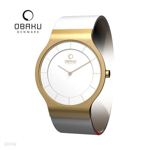 오바쿠(OBAKU) 여성시계 (V133LGIRW/가죽밴드)