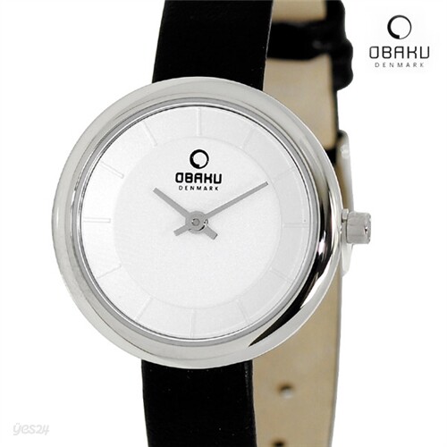 오바쿠(OBAKU) 여성시계 (V146LCIRB/가죽밴드)