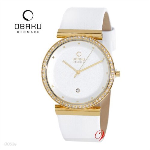 오바쿠(OBAKU) 여성시계 (V137UGIRW1/가죽밴드)