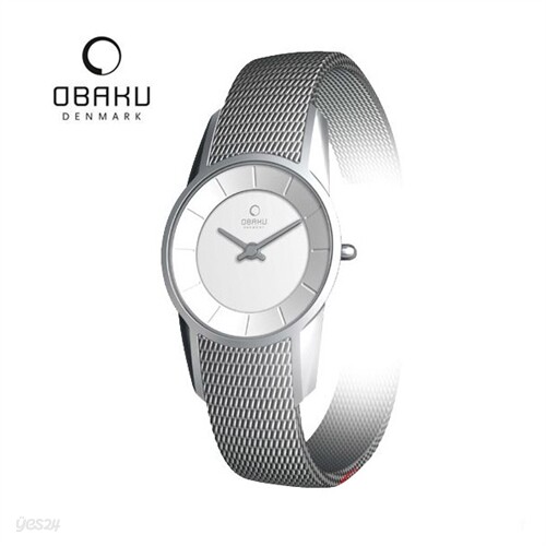 오바쿠(OBAKU) 여성시계 (V130LCIMC/메쉬밴드)