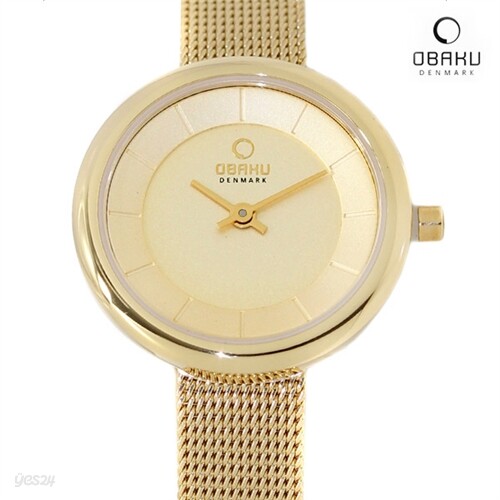 오바쿠(OBAKU) 여성시계 (V146LGGMG/메쉬밴드)