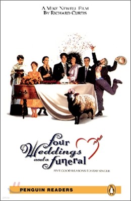 Penguin Readers Level 5 : Four weddings and funeral (Book & CD)