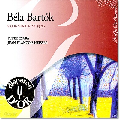 Peter Csaba 바르토크: 바이올린 소나타 1, 2번 (Bartok : Violin Sonata Sz 75, 76)