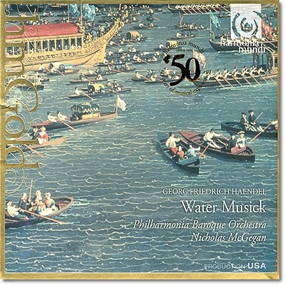 Nicholas McGegan :  (Handel : Water Music) 