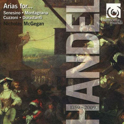 Nicholas McGegan : ƸƸ Ͽ (Handel: Arias for... : Edition 1959-2009) 