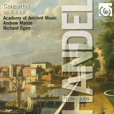Richard Egarr : ְ (Handel: Concertos Op.3, 4, 6) 