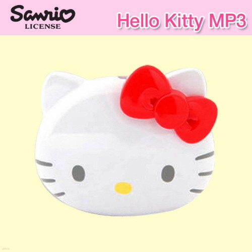 플레이 헬로우 Hello Kitty MP3(2GB)+실리콘케이스(화이트)+MP3쿠폰등 쿠폰3종세트