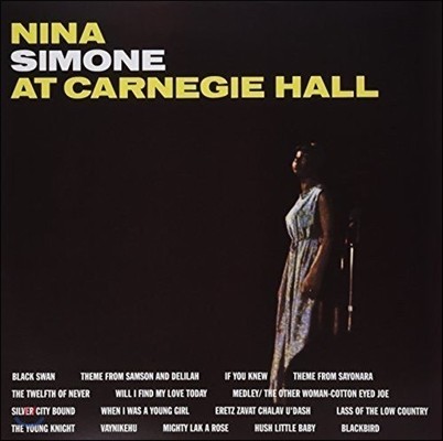 Nina Simone (ϳ ø) - Live At Carnegie Hall (1963 5 īױ Ȧ ̺ ܼƮ) [2LP]