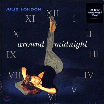 Julie London — Around Midnight 앨범 커버