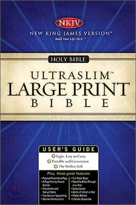 Large Print Ultraslim Bible : New King James Version