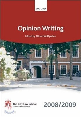 Opinion Writing 2008-2009