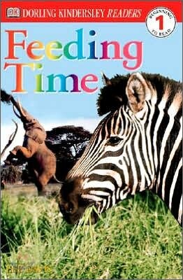 DK Readers Beginning 1 : Feeding Time (Book & CD Set)