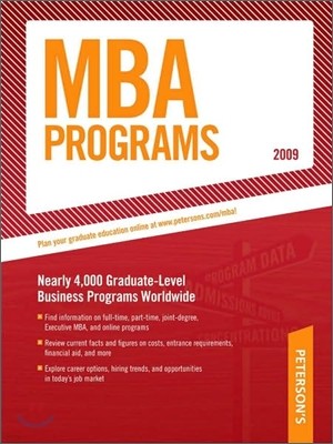 Peterson's MBA Programs 2009, 14/E