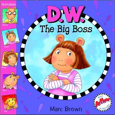 D. W. The Big Boss (Book & CD)