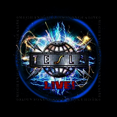 Tesla — Mechanical Resonance Live 앨범 커버
